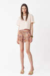 Rose Cotton Cropped T-shirt