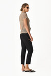 Black Wool Cutout Pants - SS24