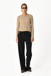 Black Pants With Side Mesh - SS24