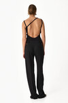 Black Pants With Side Mesh - SS24