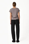 Dark Grey Hand-Distressed T-shirt
