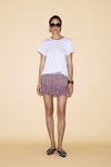 White Rib Hand-Distressed T-shirt - SS24