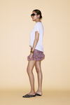 White Rib Hand-Distressed T-shirt - SS24