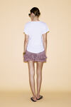 White Rib Hand-Distressed T-shirt - SS24