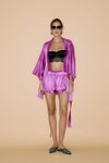 Fuchsia Boho Shorts