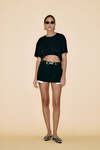 Black Cropped Top
