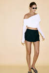 One Shoulder White Blouse - SS24