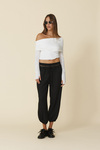 One Shoulder White Blouse - FW25