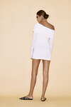 One Shoulder White Mini Dress - SS24