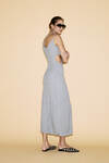 Grey Side-Cutout Maxi Dress - SS24