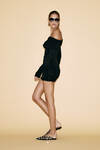 One Shoulder Black Mini Dress - SS24