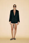 Black Blazer With Backless - SS24