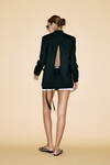 Black Blazer With Backless