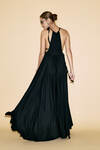Black Maxi Dress With Details - SS24