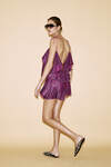 Fuchsia Shorts with Elasticated Waistband - SS24