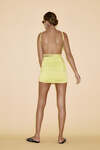 Backless Lime Mini Dress - SS24