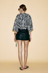 Printed Cotton Bomber Jachet - SS24