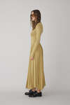 Yellow Midi Dres