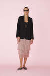 Rose Lace Midi Skirt With Ruffles - SS25