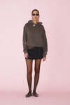 Dark Grey Handmade Painted Oversized Sweatshirt - SS25