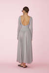 Grey Glitter Midi Dress - SS25
