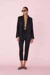 Striped Blue Oversized Blazer - SS25