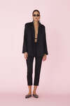 Striped Blue Oversized Blazer - SS25