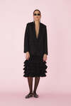 Black Wool Oversized Blazer - SS25