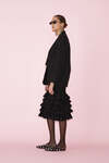 Black Wool Oversized Blazer - SS25