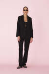 Black Wool Oversized Blazer - SS25