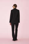 Black Wool Oversized Blazer - SS25