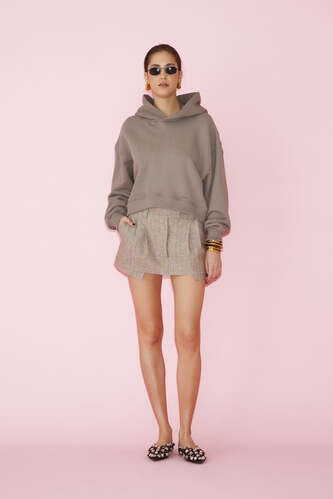 Grey Oversized Sweatshirt - SS25 - PNK Casual
