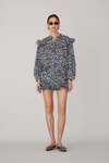 Animal Print With Ruffled Top - SS25