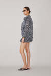 Animal Print With Ruffled Top - SS25