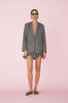 Grey Blazer With Backless - SS25
