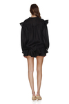 Black Shorts with Elasticated Waistband