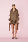 Brown-Gold Cutout Dress - SS25