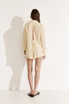 Yellow Linen Boho Shorts - SS25