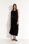Elegant Black Dress With Back Cut-Out - SS25