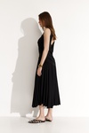 Elegant Black Dress With Back Cut-Out - SS25