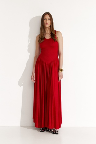 Red Maxi Dress - SS25 - PNK Casual