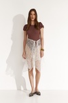 Backless Mauve Bodysuit - SS25