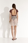 Backless Mauve Bodysuit - SS25