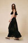 Black Cotton Top - SS25