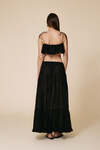 Black Cotton Top - SS25