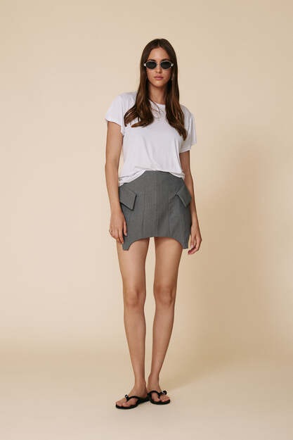 Grey Mini Corset - SS25