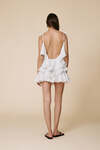 Backless Top With Openwork Embroidery Trim - SS25