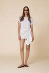 White Viscose T-shirt - SS25