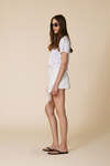 White Viscose T-shirt - SS25