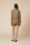 Kaki Shirt With Pocket - SS25